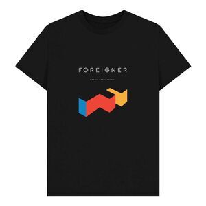 Foreigner Unisex Adult Agent Provocateur T-Shirt / Black